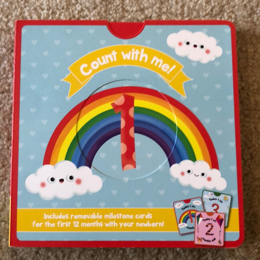 Count with me! Baby milestone book - Kane Miller